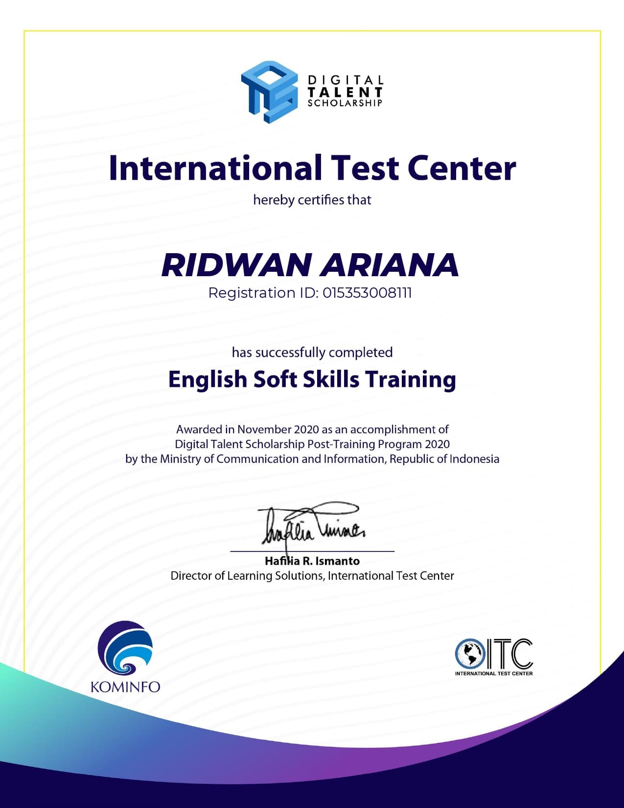 English Soft Skill Training